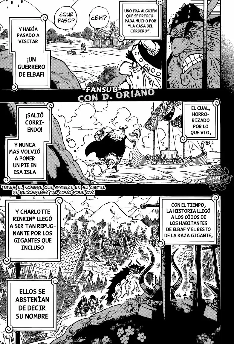 One Piece Capítulo 868 - Página 4 en español