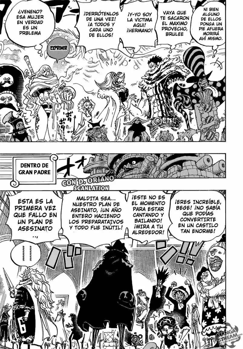 One Piece Capítulo 869 - Página 15 en español