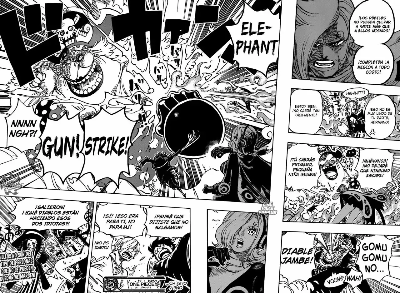 One Piece Capítulo 870 - Página 18 en español