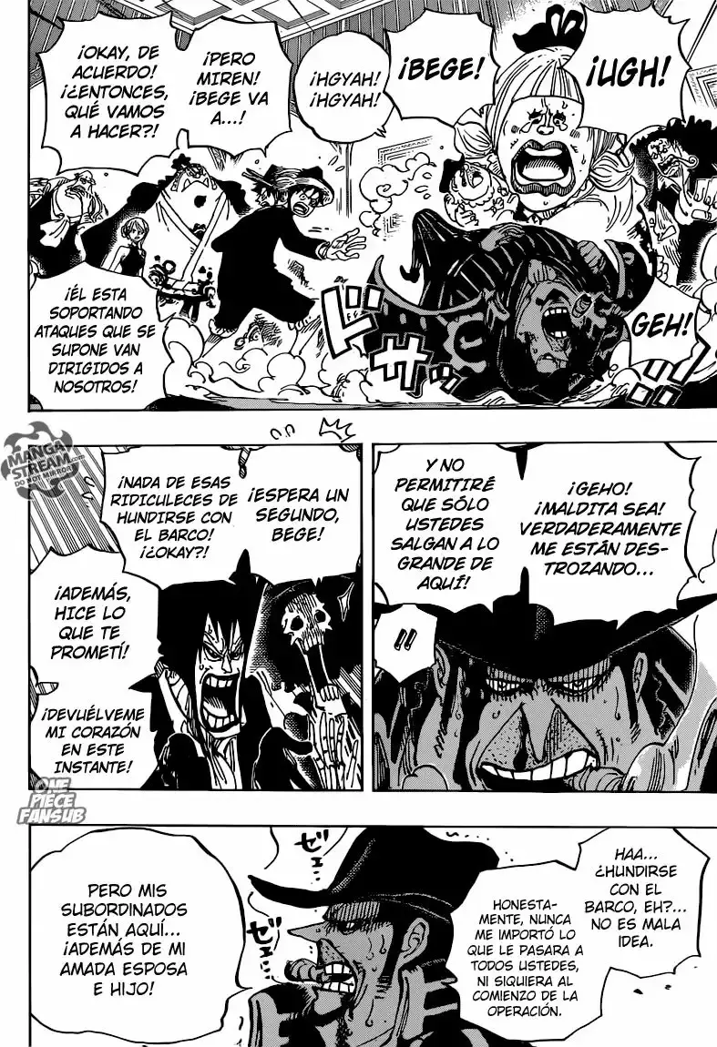 One Piece Capítulo 870 - Página 7 en español
