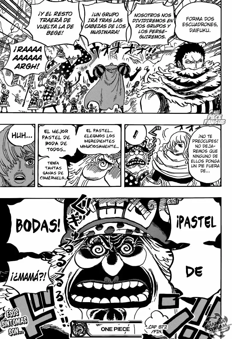 One Piece Capítulo 872 - Página 19 en español