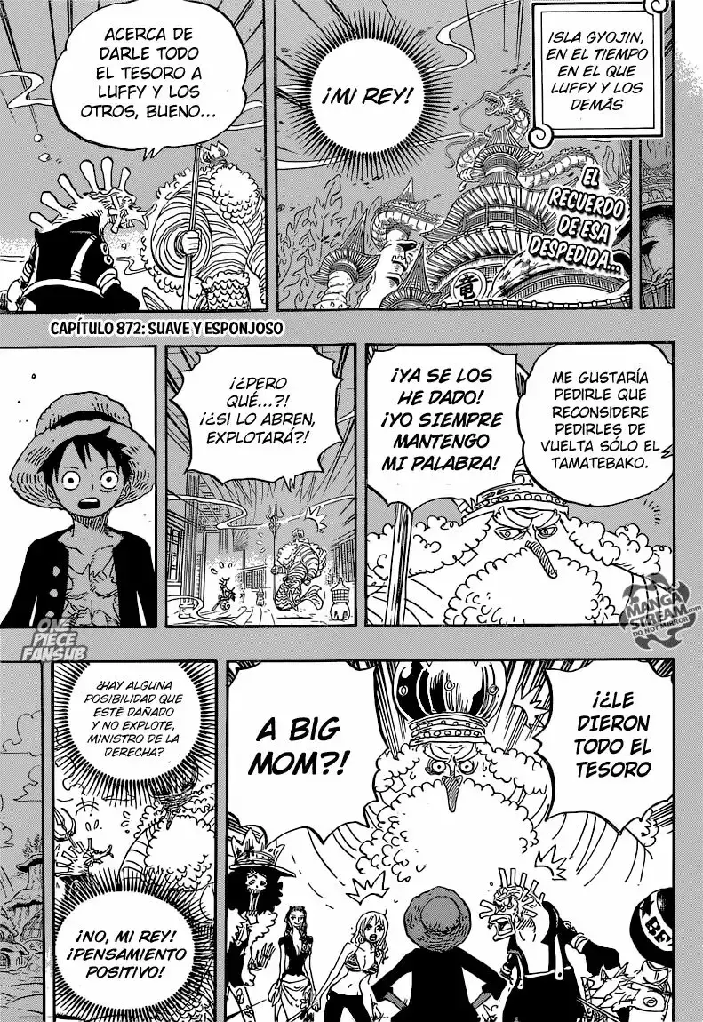 One Piece Capítulo 872 - Página 5 en español