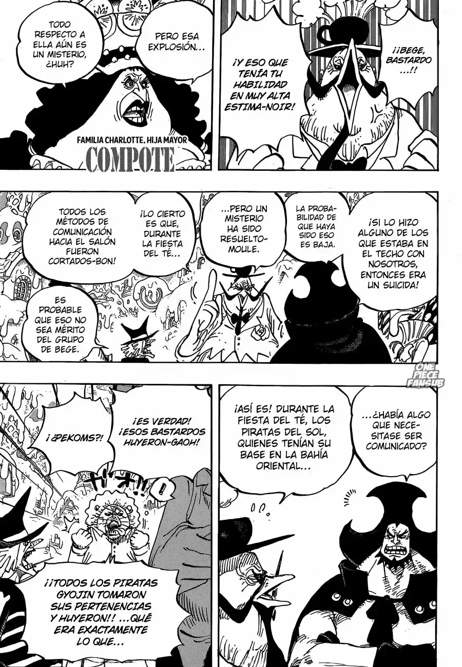 One Piece Capítulo 873 - Página 4 en español