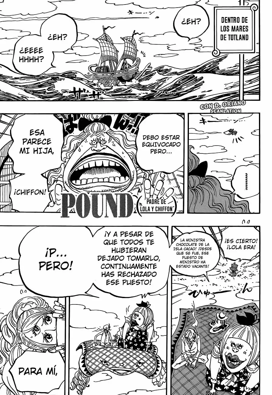 One Piece Capítulo 879 - Página 11 en español