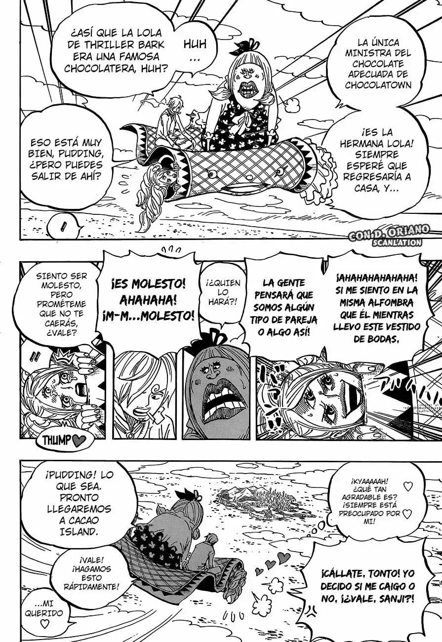 One Piece Capítulo 879 - Página 12 en español