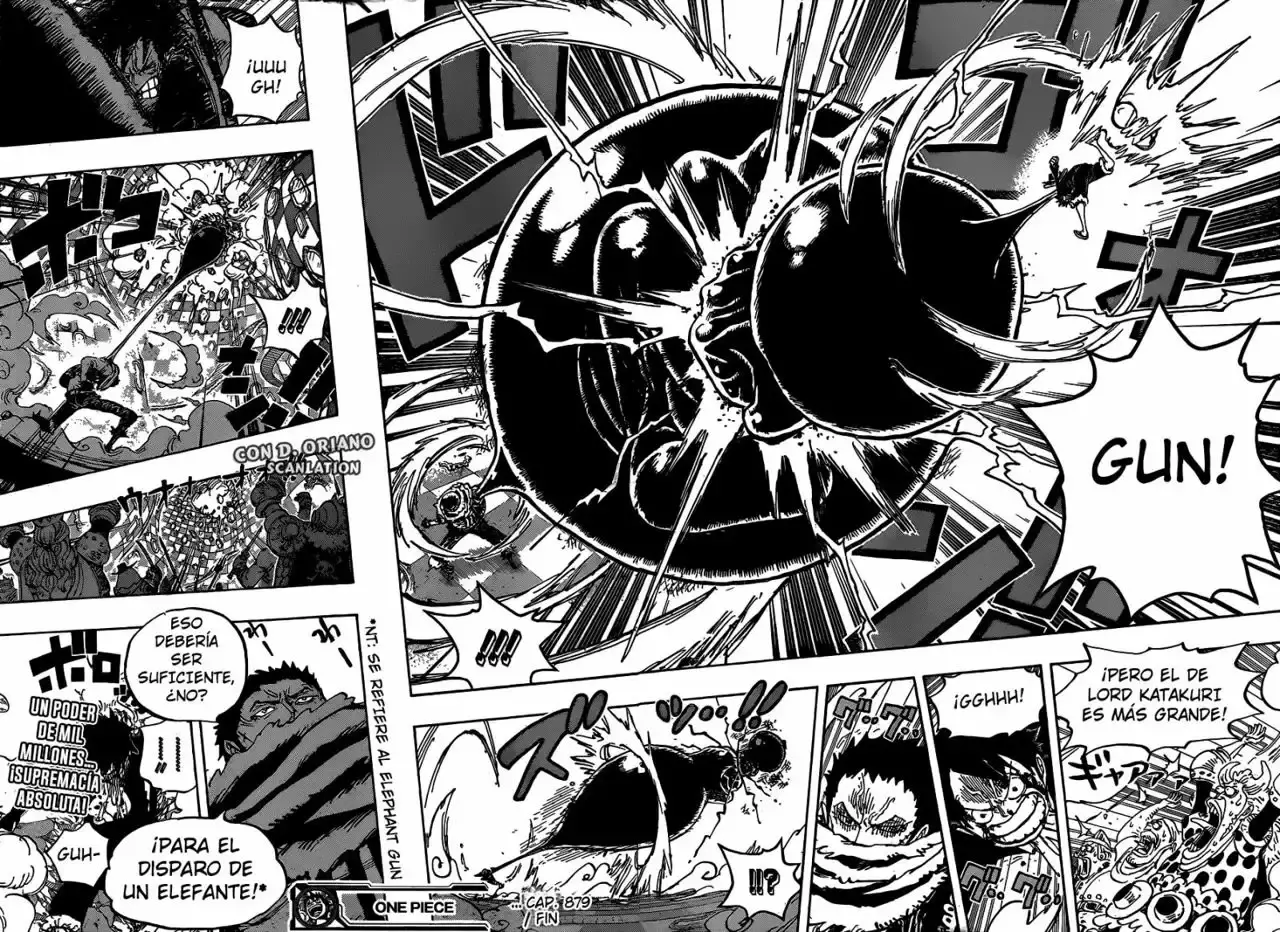 One Piece Capítulo 879 - Página 18 en español