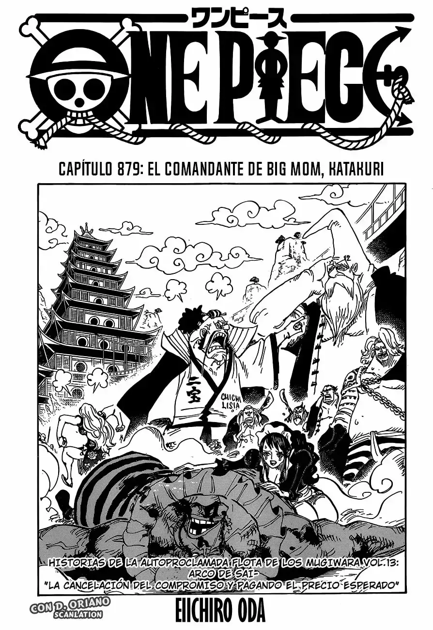 One Piece Capítulo 879 - Página 3 en español
