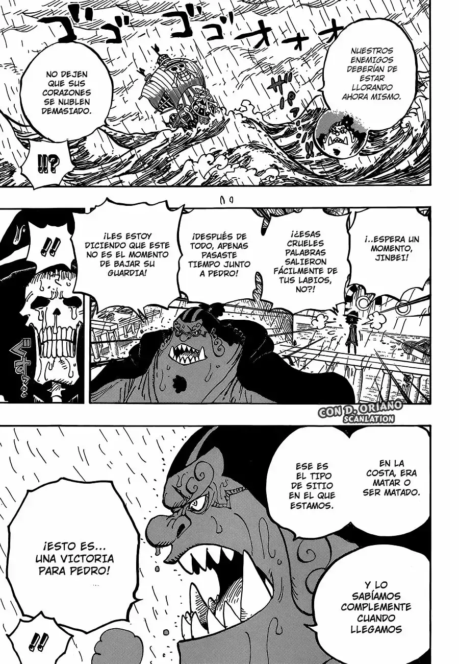 One Piece Capítulo 879 - Página 5 en español