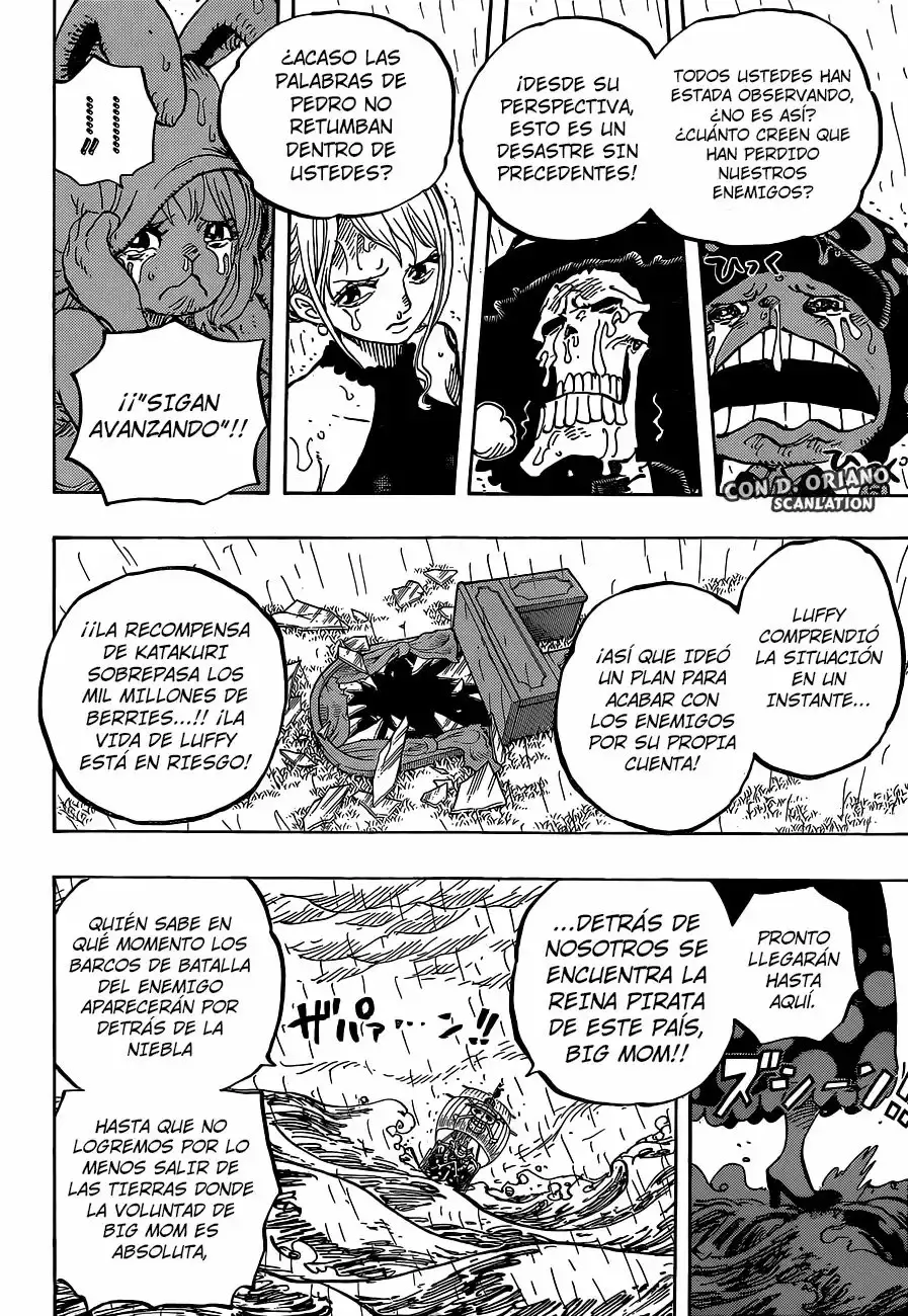 One Piece Capítulo 879 - Página 6 en español