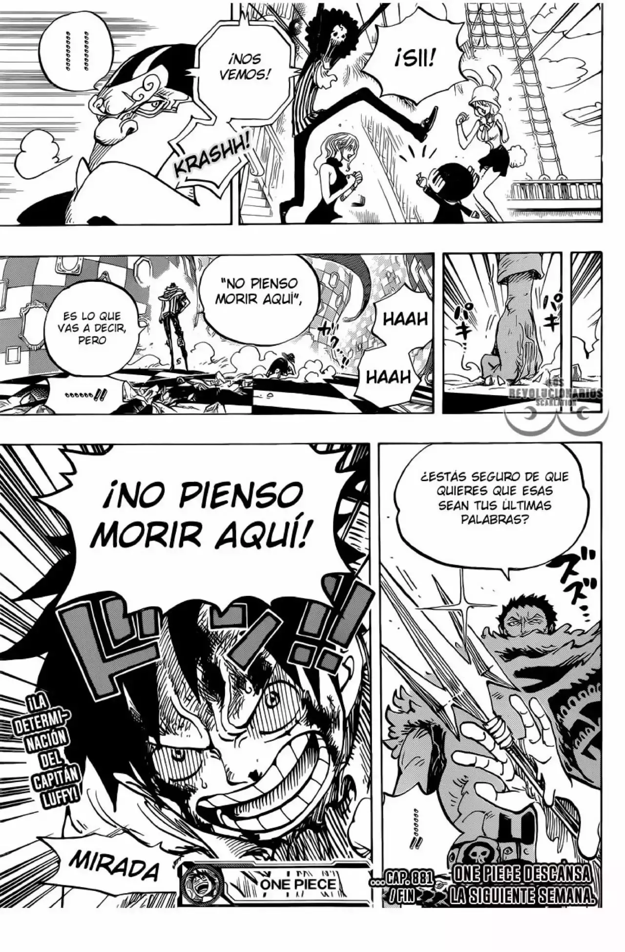 One Piece Capítulo 881 - Página 17 en español