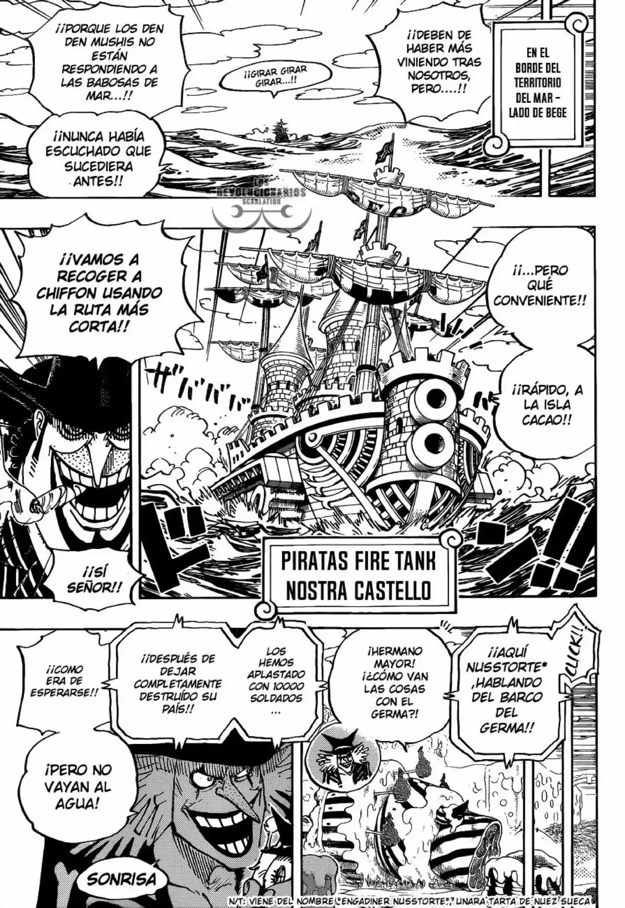 One Piece Capítulo 882 - Página 15 en español
