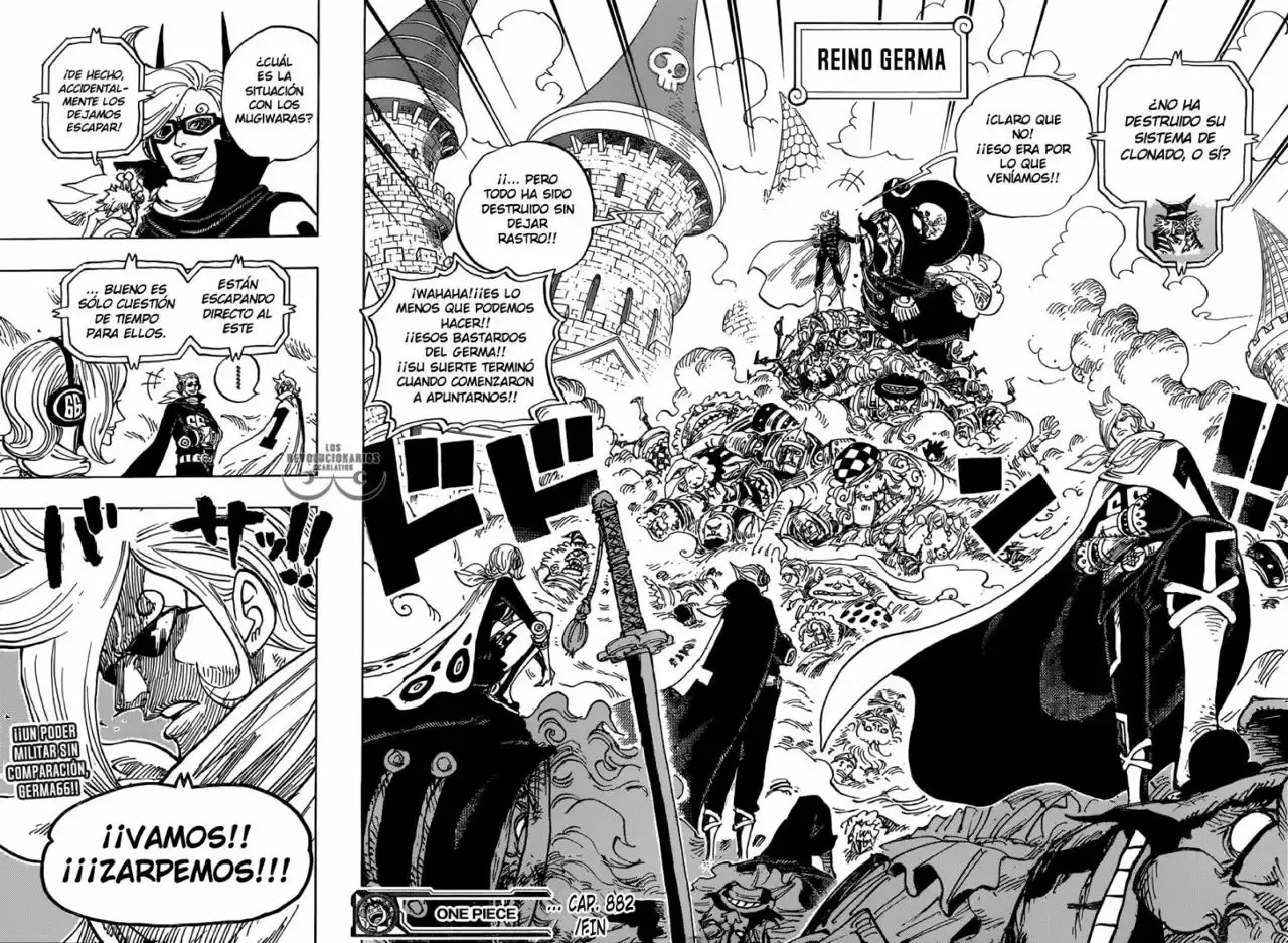 One Piece Capítulo 882 - Página 16 en español