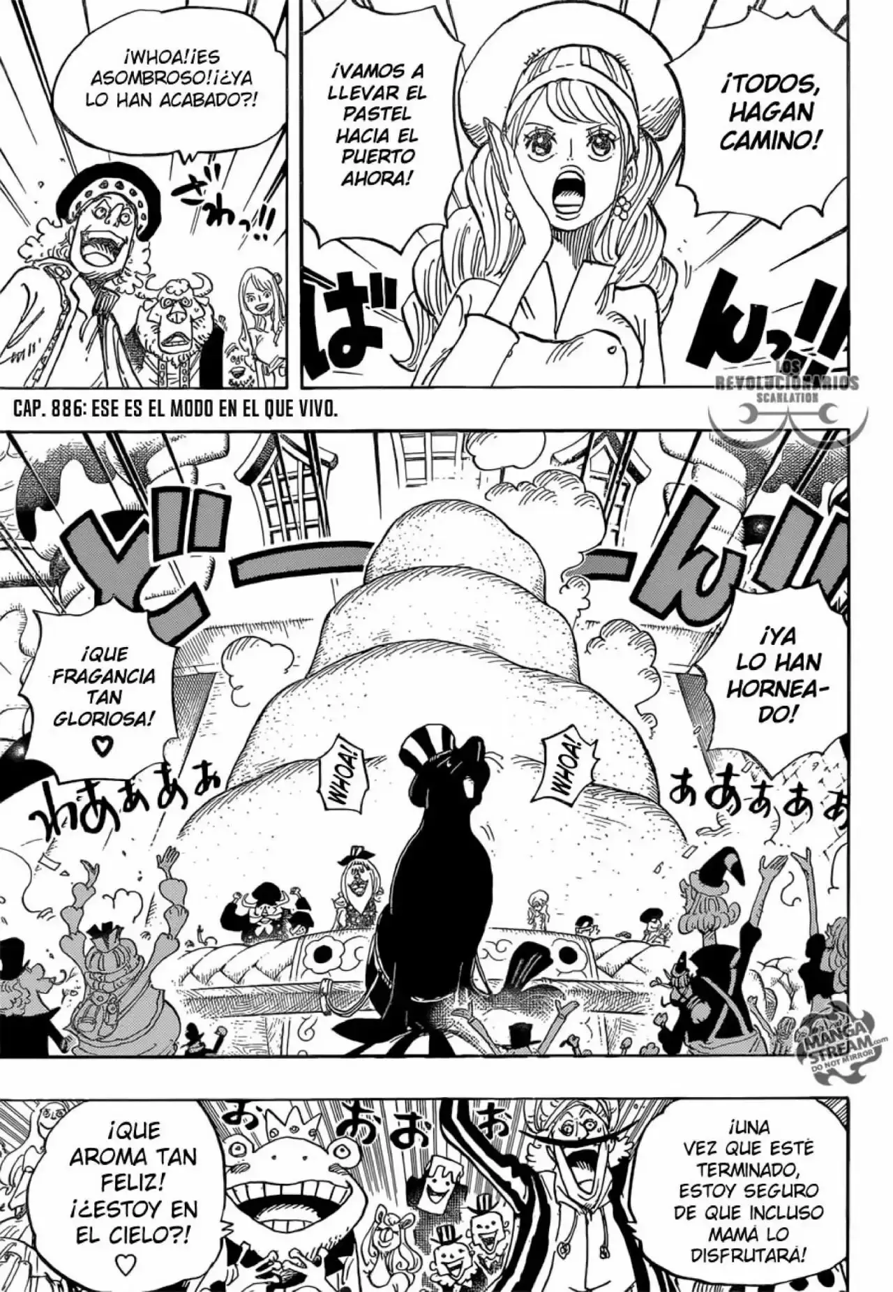 One Piece Capítulo 886 - Página 3 en español