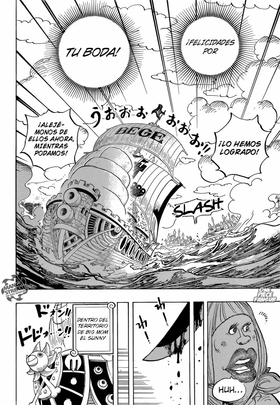 One Piece Capítulo 887 - Página 15 en español