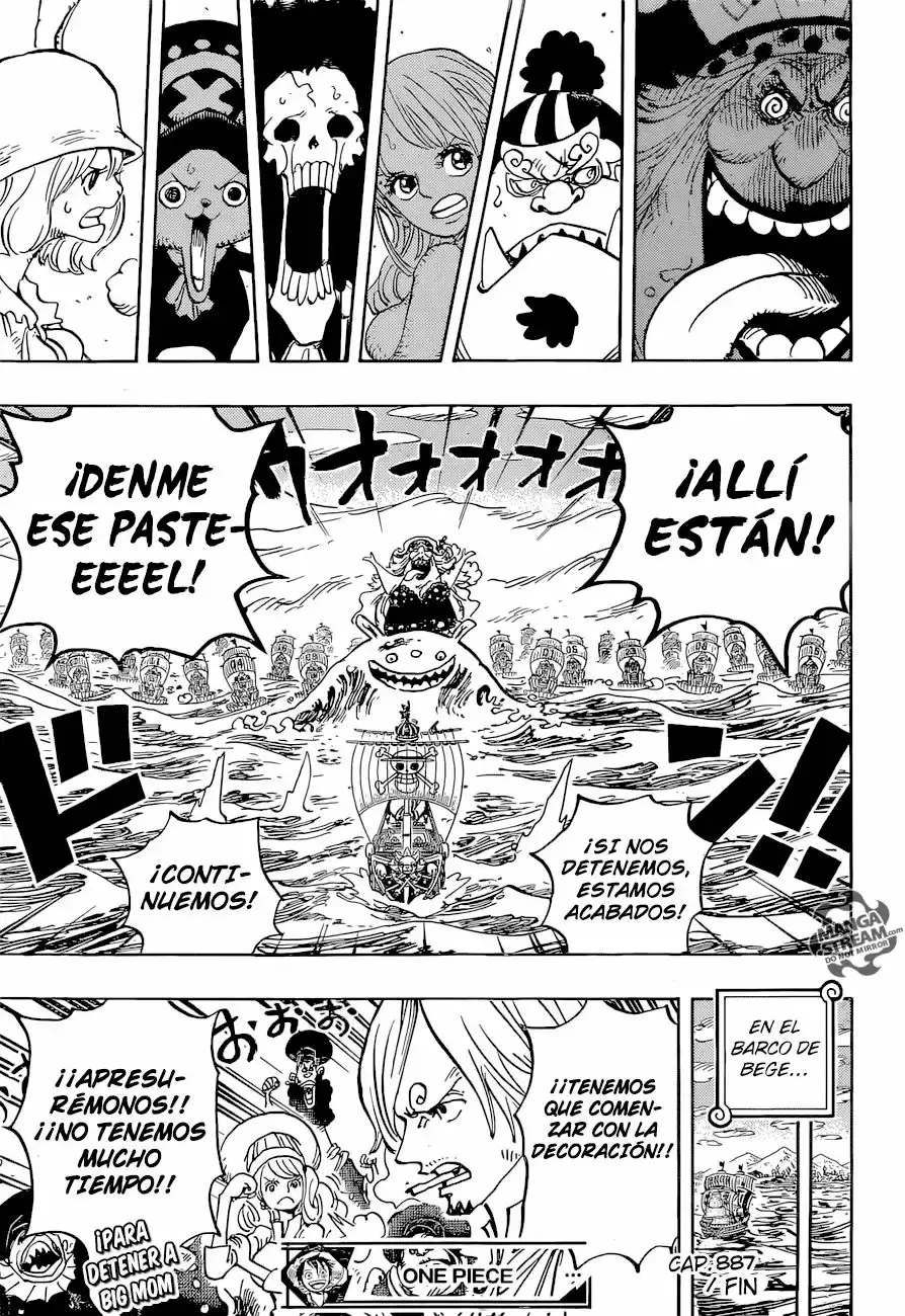 One Piece Capítulo 887 - Página 16 en español