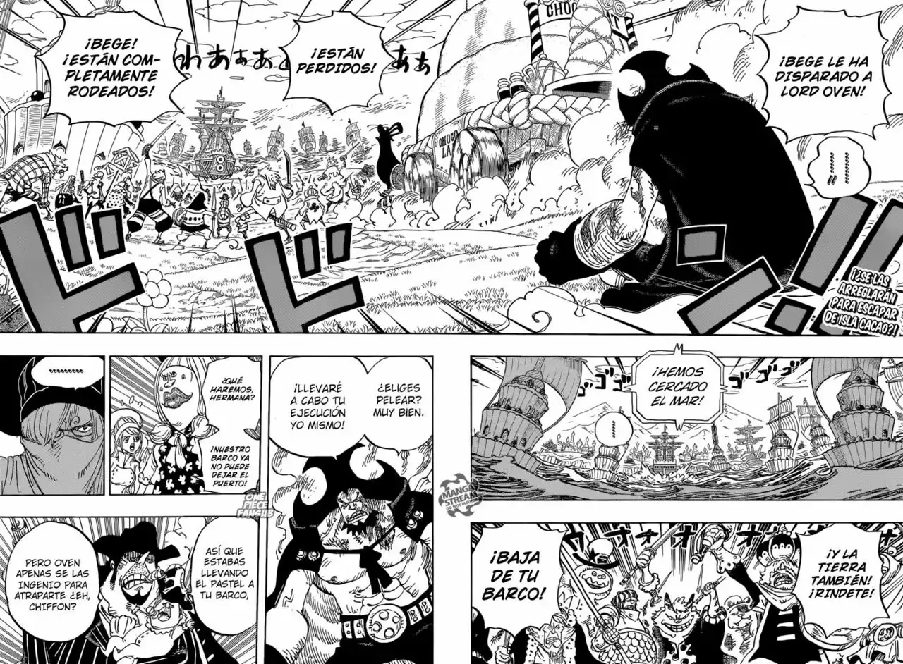 One Piece Capítulo 887 - Página 3 en español