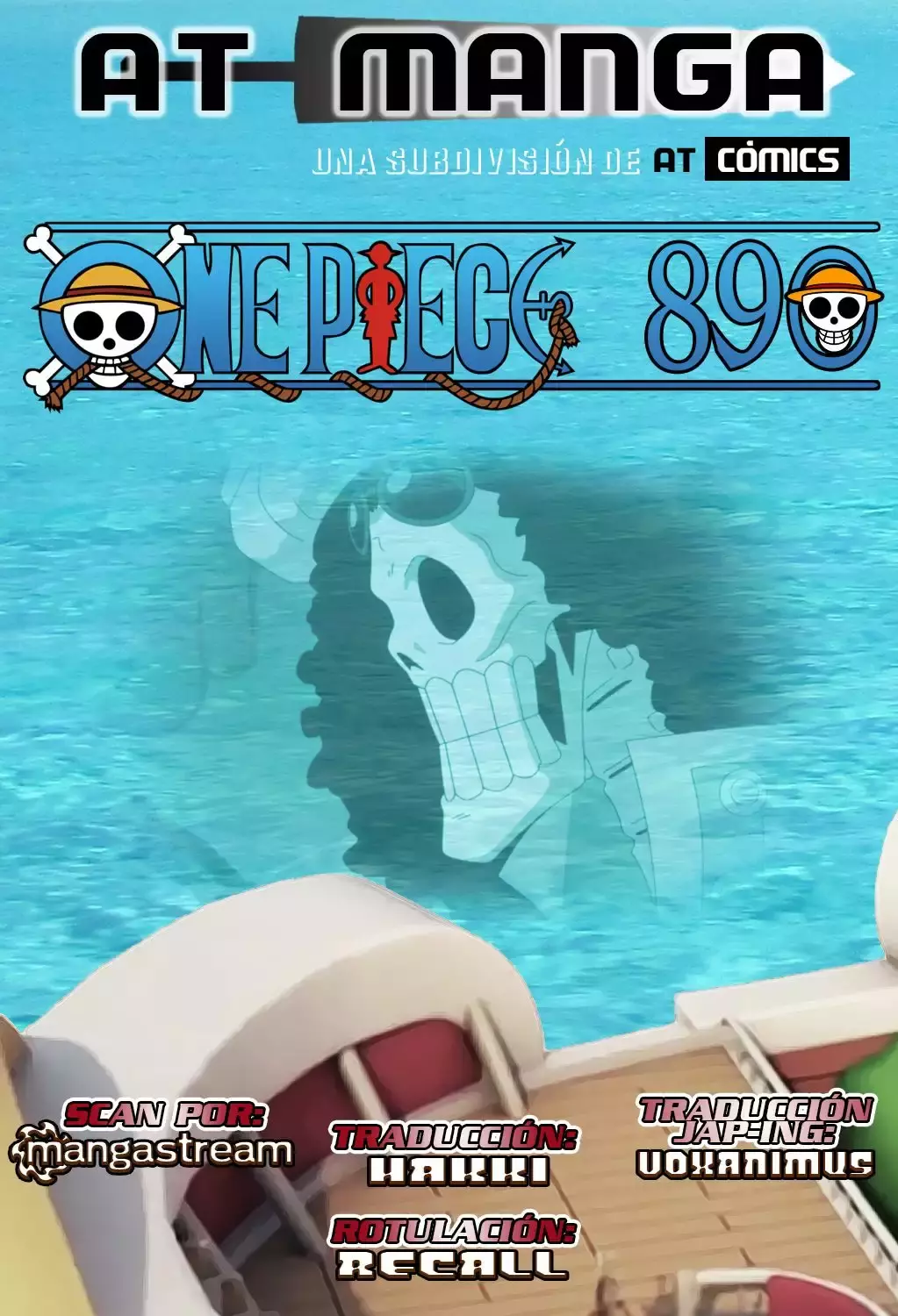 One Piece Capítulo 890 - Página 3 en español