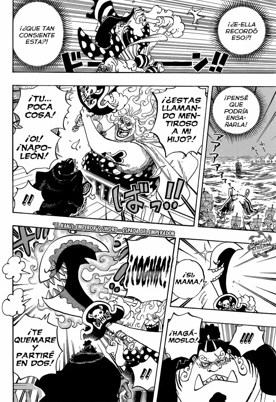 One Piece Capítulo 890 - Página 6 en español