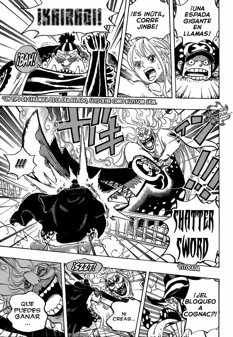 One Piece Capítulo 890 - Página 7 en español