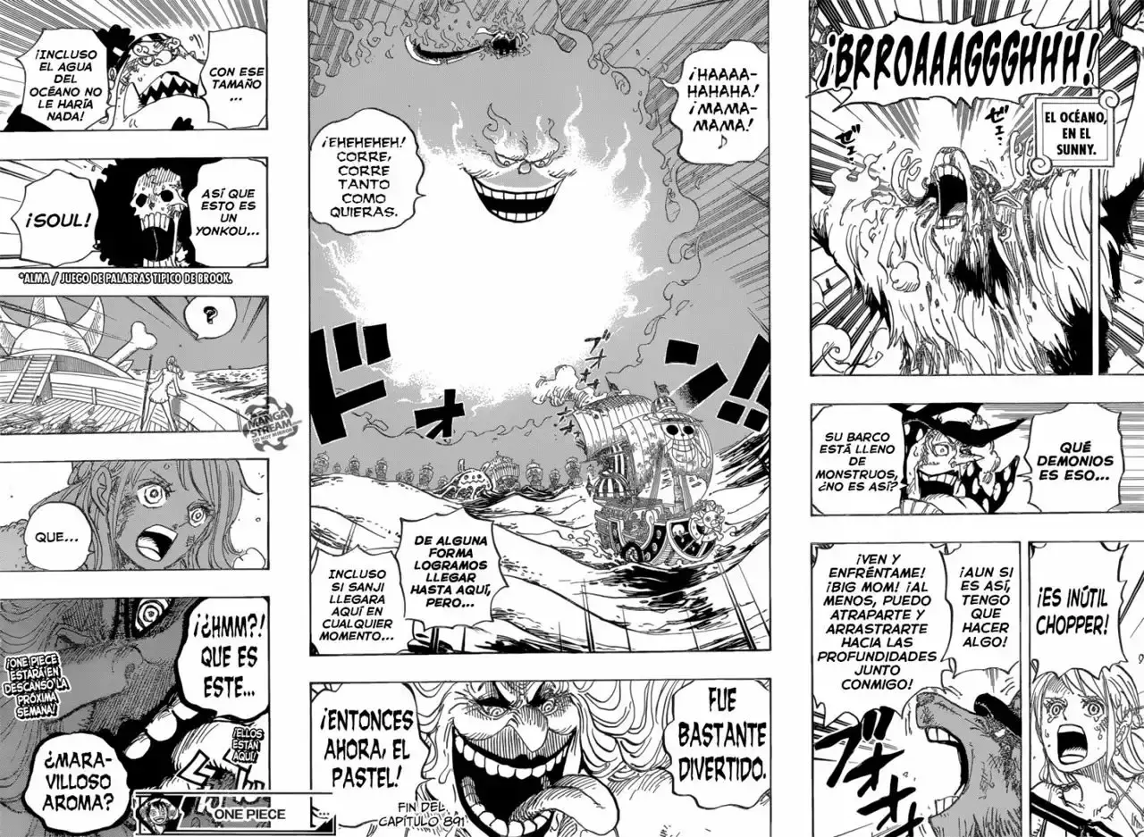 One Piece Capítulo 891 - Página 16 en español