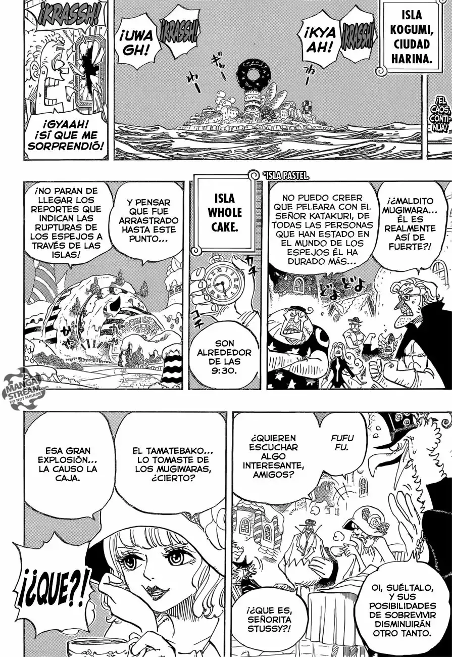 One Piece Capítulo 891 - Página 3 en español