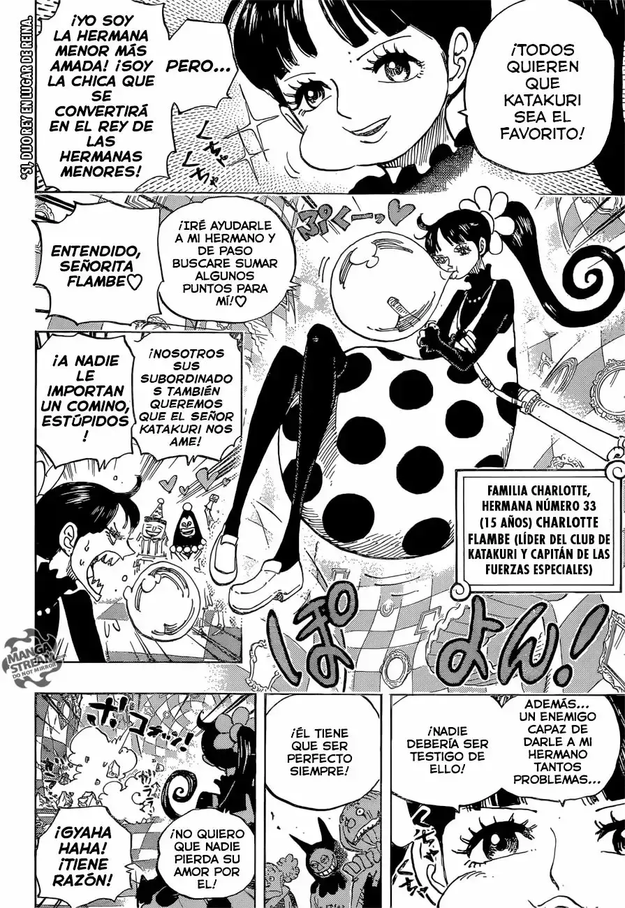 One Piece Capítulo 891 - Página 5 en español