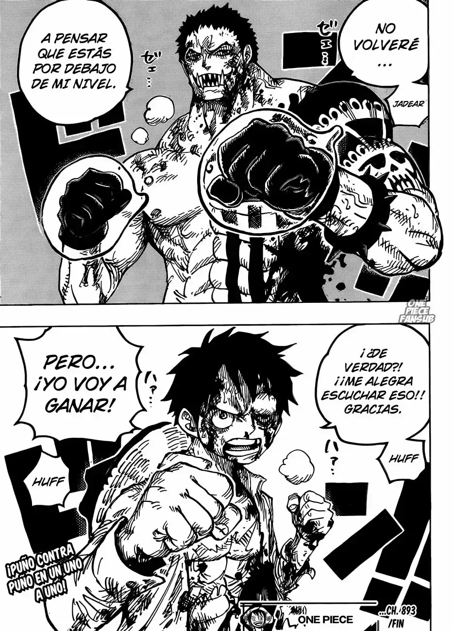 One Piece Capítulo 893 - Página 18 en español