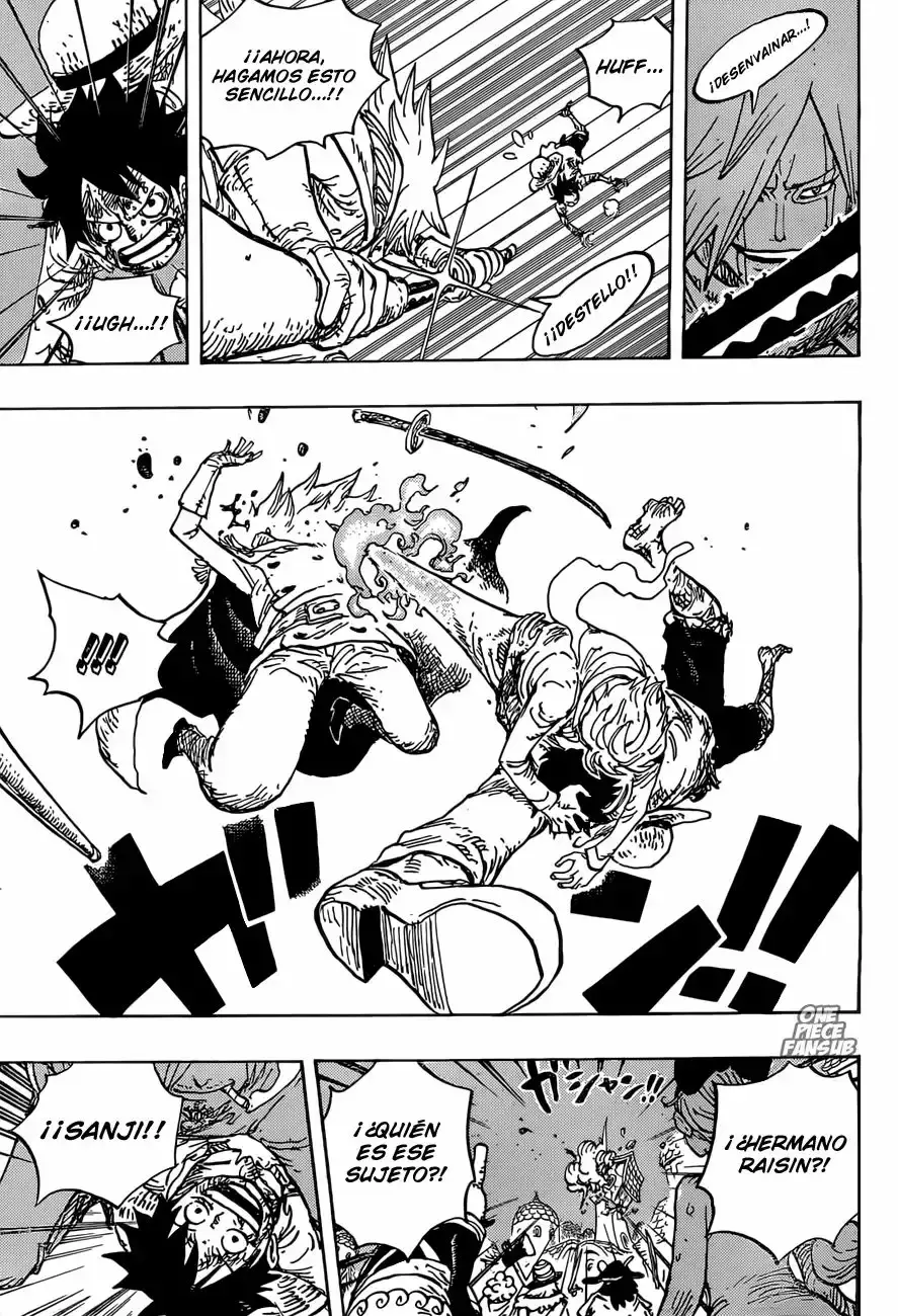 One Piece Capítulo 897 - Página 11 en español
