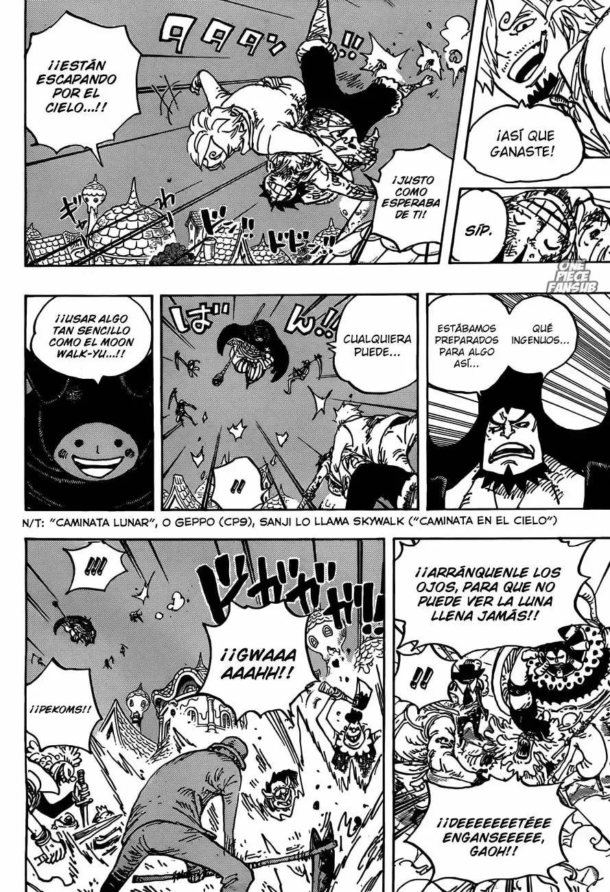 One Piece Capítulo 897 - Página 12 en español