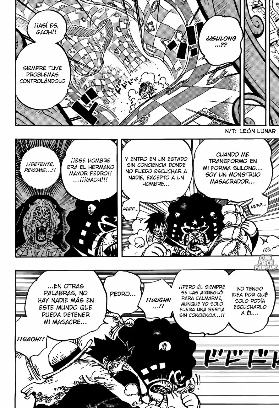 One Piece Capítulo 897 - Página 4 en español