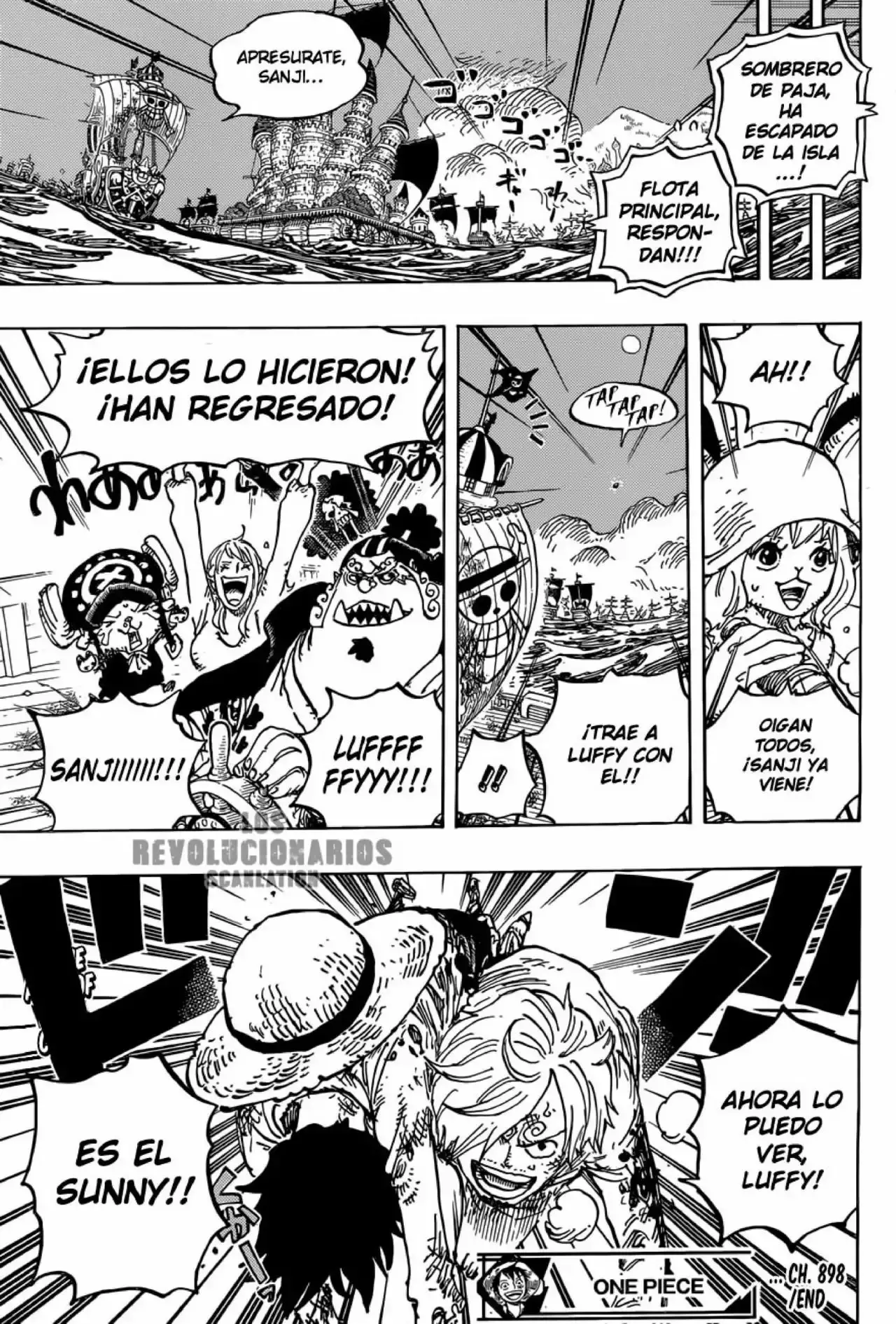 One Piece Capítulo 898 - Página 15 en español
