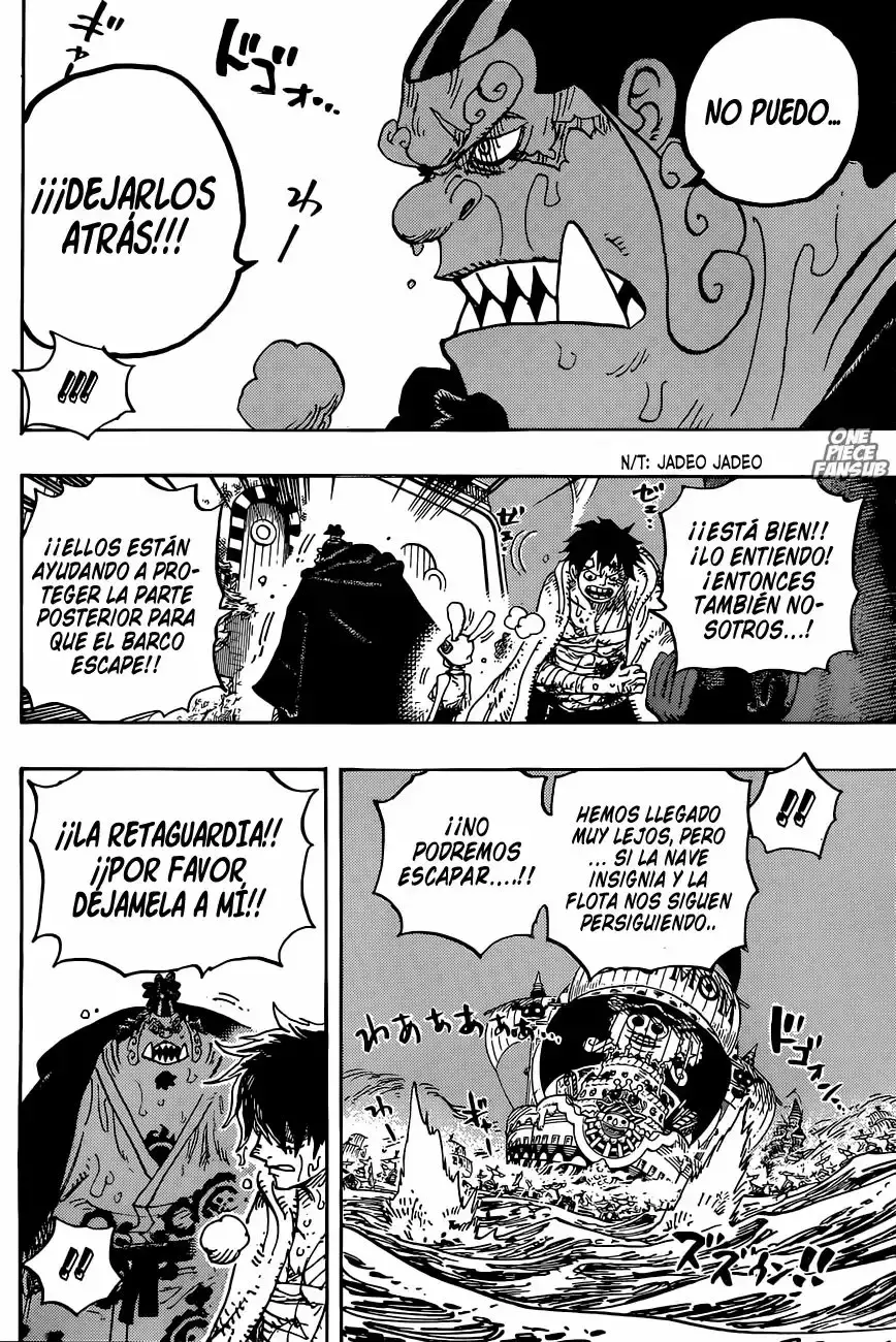 One Piece Capítulo 901 - Página 12 en español