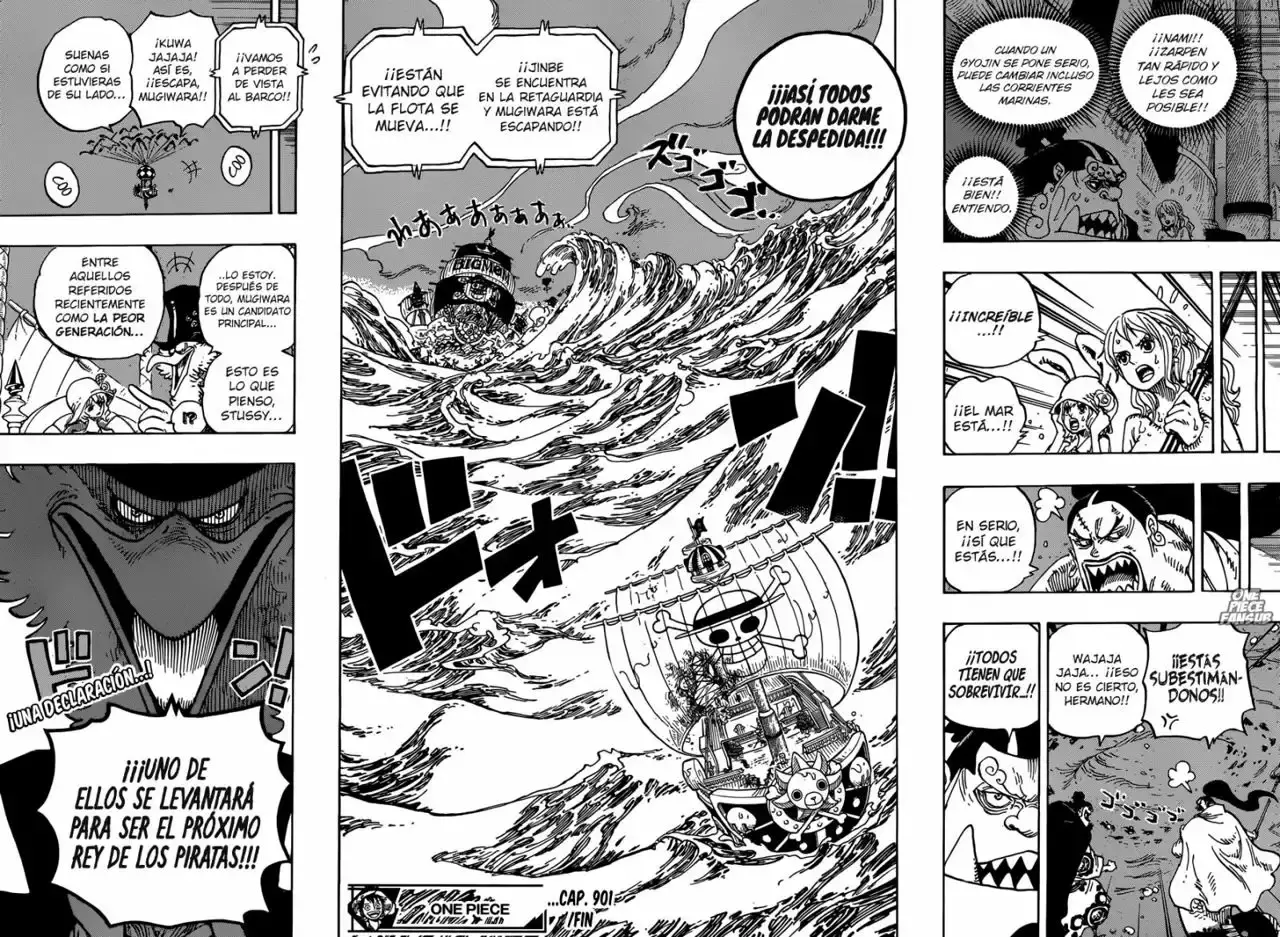 One Piece Capítulo 901 - Página 16 en español
