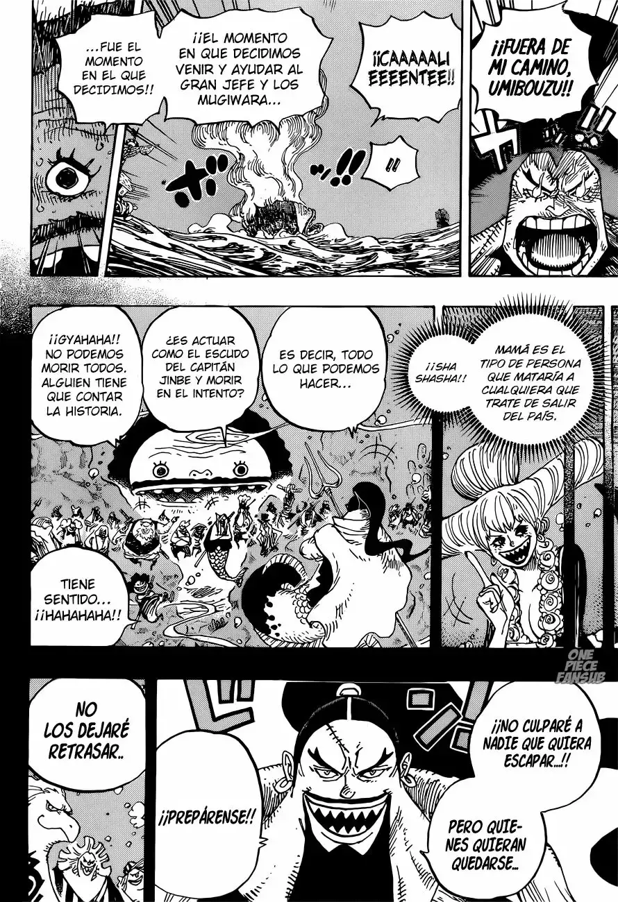 One Piece Capítulo 901 - Página 9 en español
