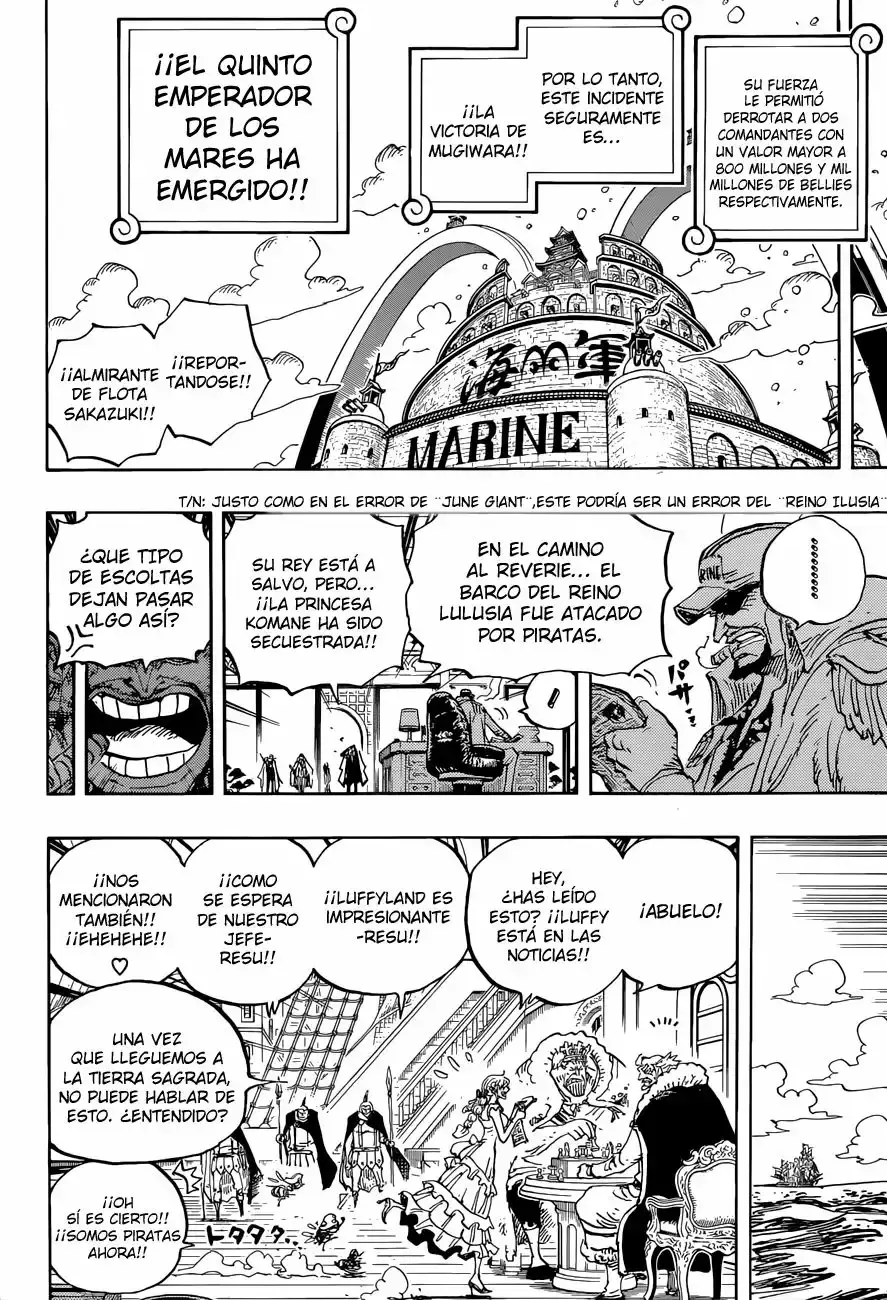 One Piece Capítulo 903 - Página 9 en español