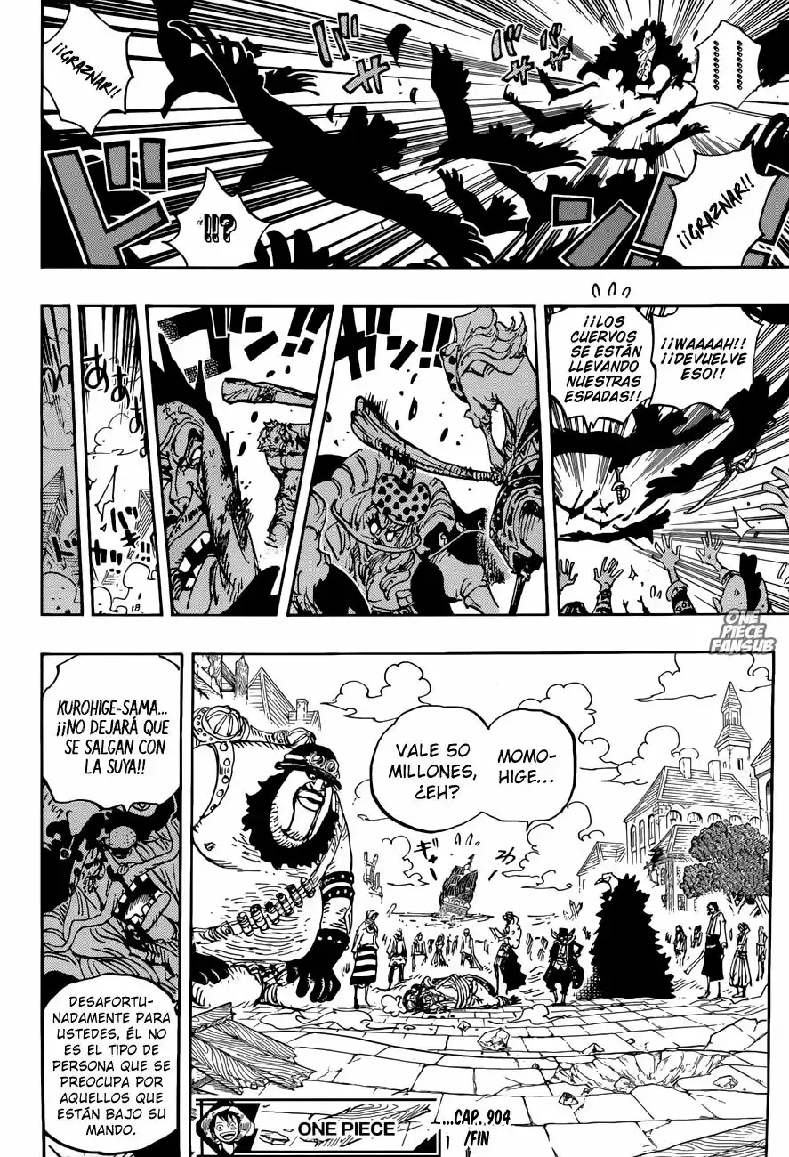 One Piece Capítulo 904 - Página 13 en español
