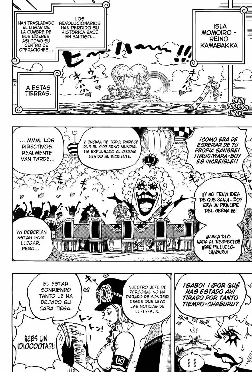One Piece Capítulo 904 - Página 3 en español