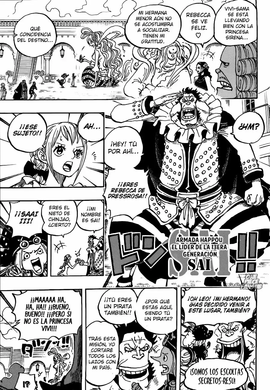 One Piece Capítulo 906 - Página 12 en español