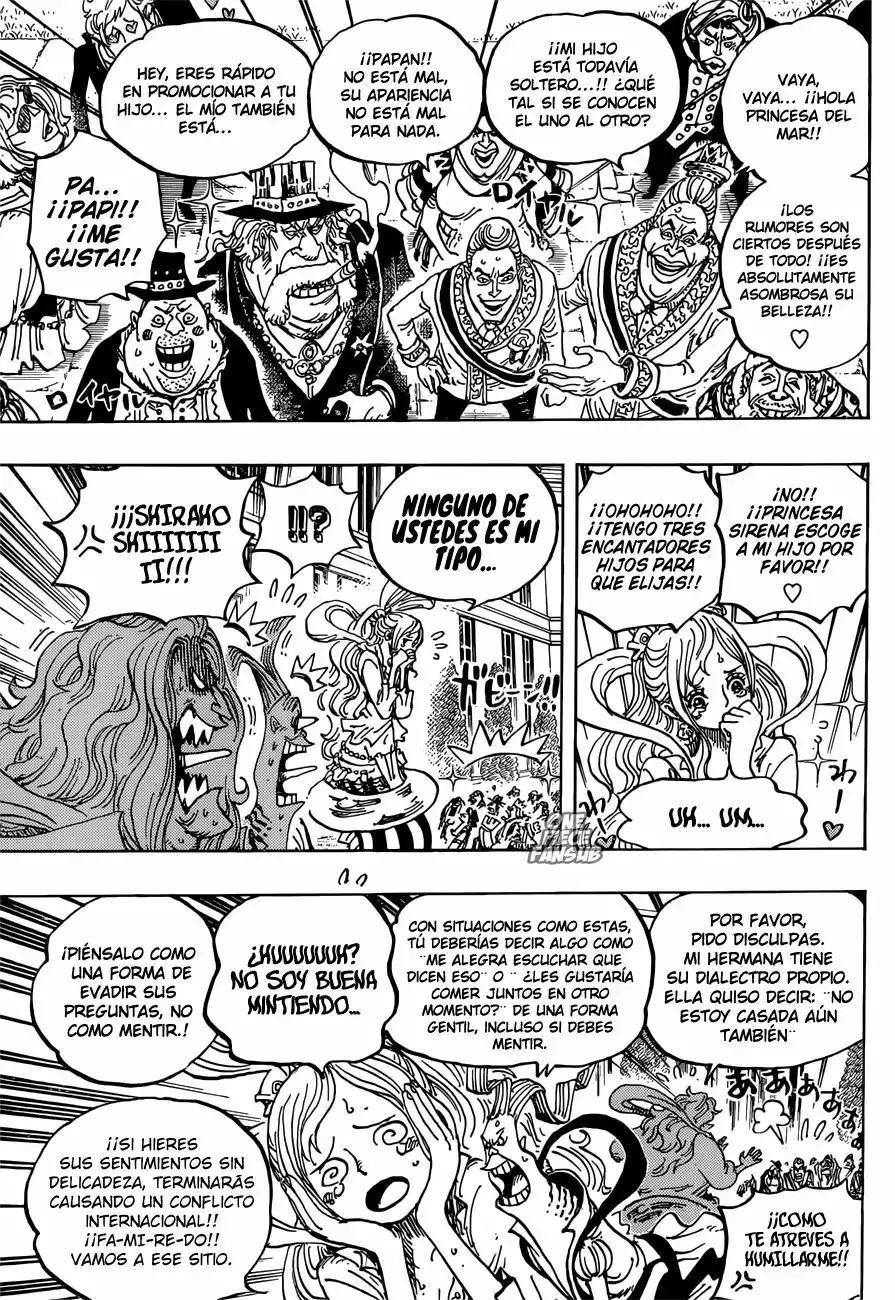 One Piece Capítulo 906 - Página 8 en español