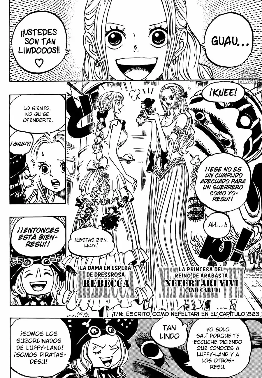 One Piece Capítulo 906 - Página 9 en español