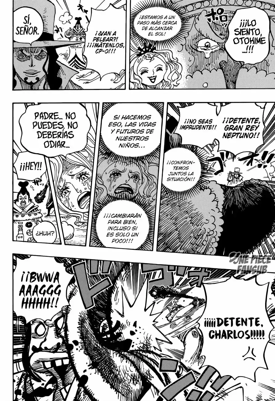 One Piece Capítulo 907 - Página 14 en español