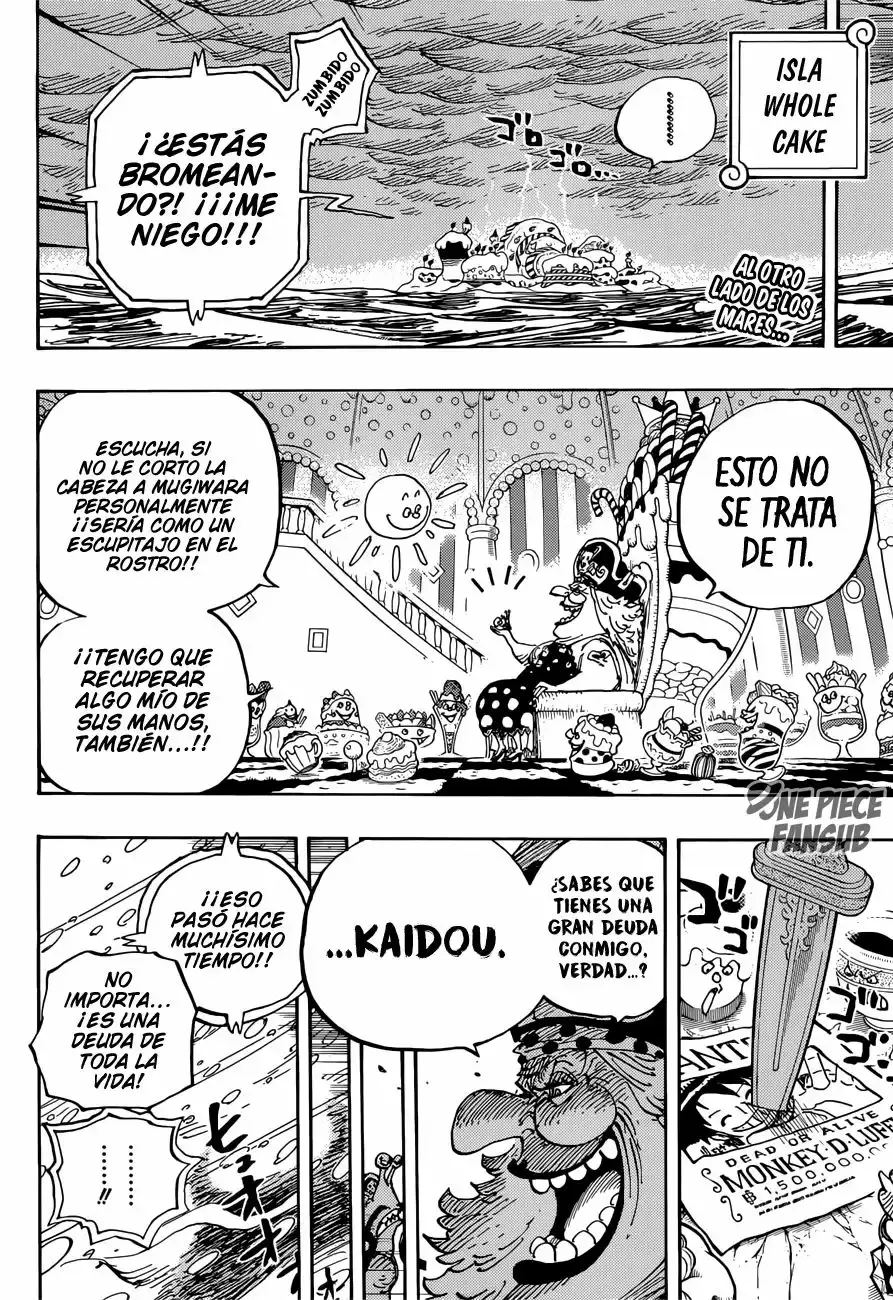 One Piece Capítulo 907 - Página 3 en español