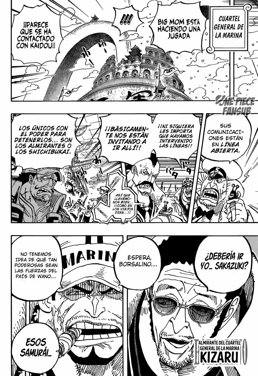 One Piece Capítulo 907 - Página 5 en español