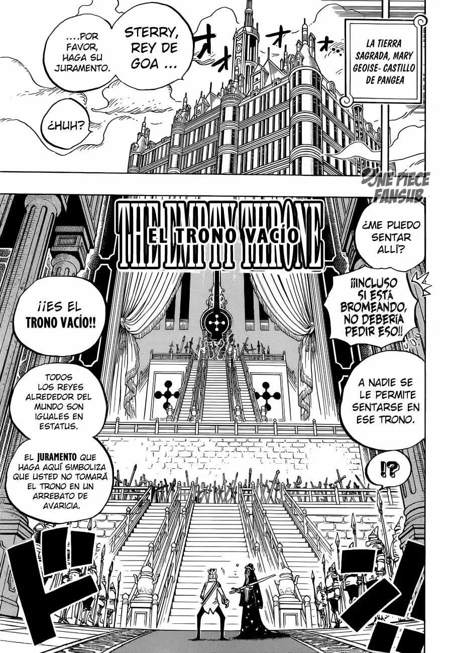 One Piece Capítulo 907 - Página 8 en español
