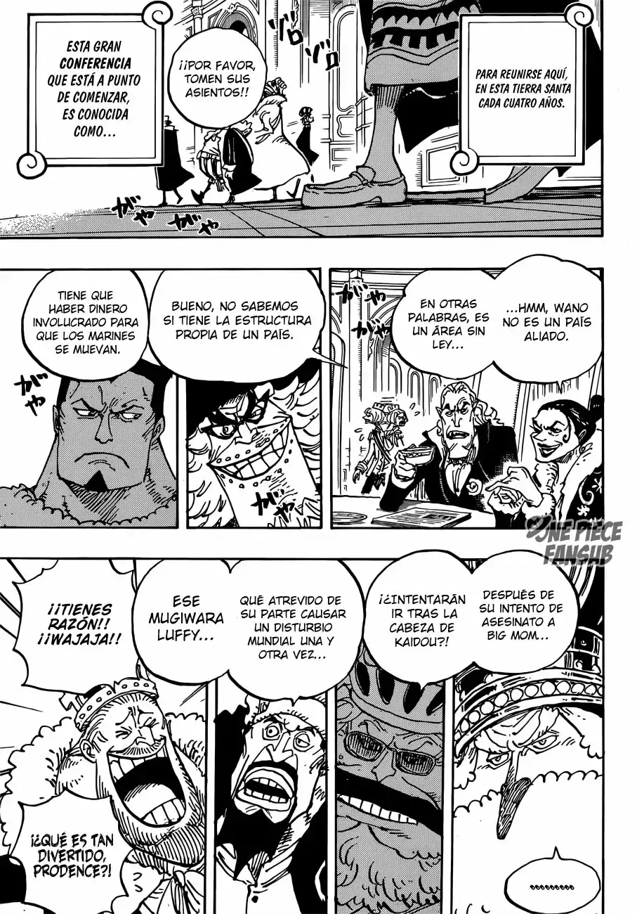 One Piece Capítulo 908 - Página 12 en español