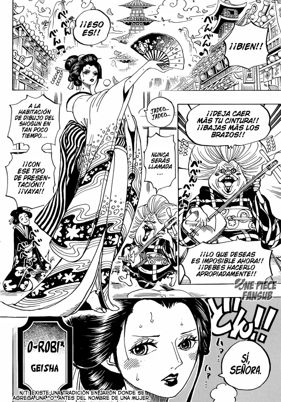 One Piece Capítulo 909 - Página 12 en español