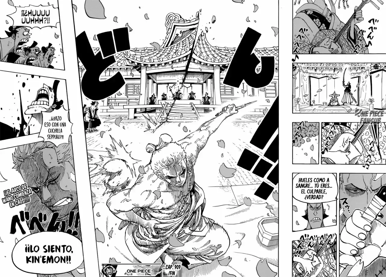 One Piece Capítulo 909 - Página 16 en español