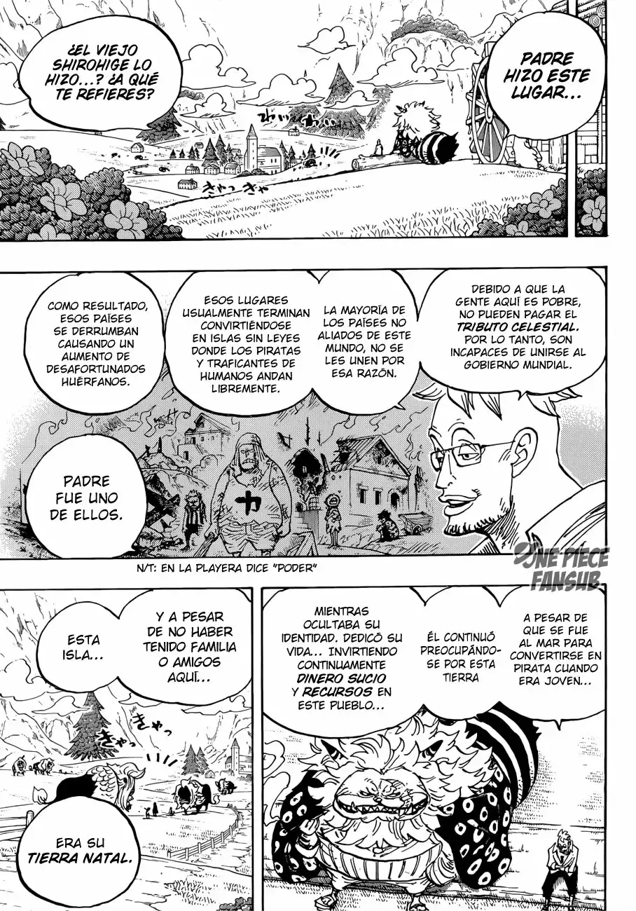 One Piece Capítulo 909 - Página 6 en español