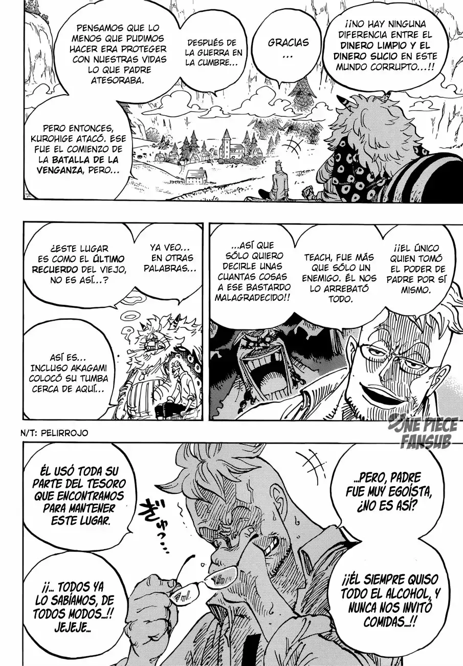 One Piece Capítulo 909 - Página 7 en español