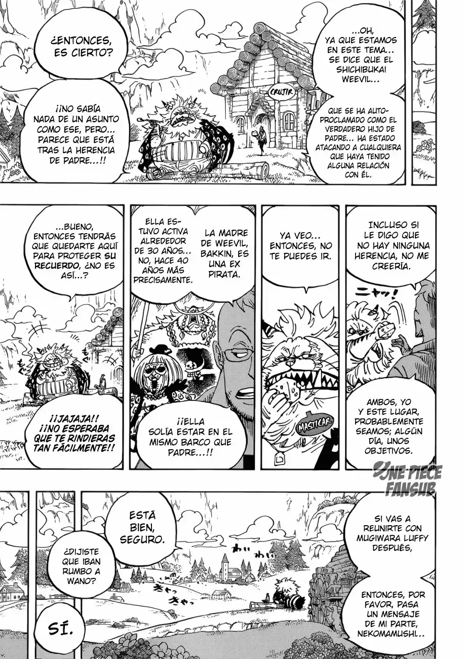 One Piece Capítulo 909 - Página 8 en español